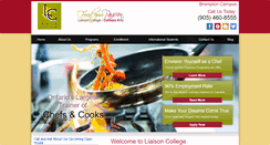 Desktop Screenshot of liaisoncollegebrampton.com